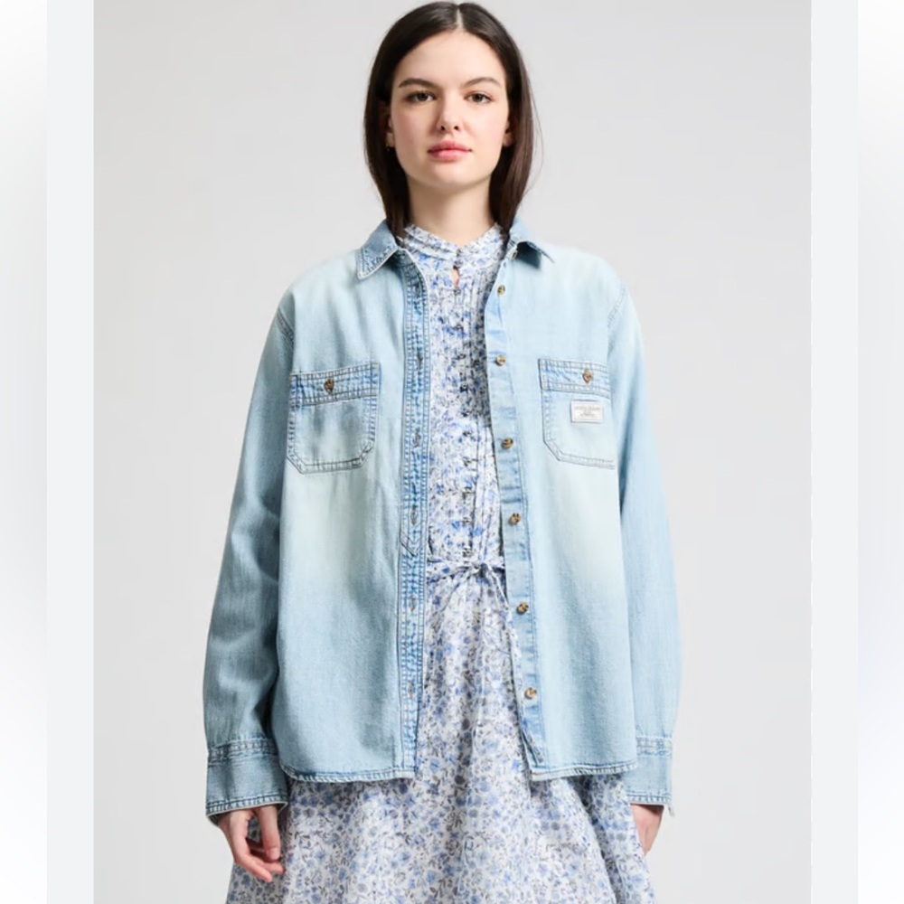 VTG Guess Real Denim Denim Button Down Shirt